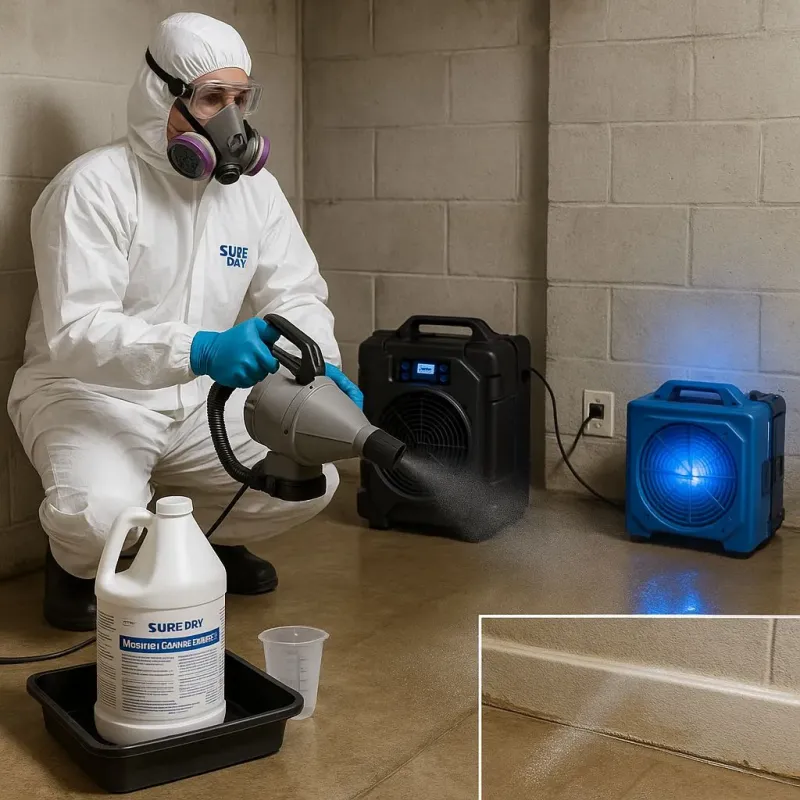 Sanitization and Odor Removal process in Kountze, TX