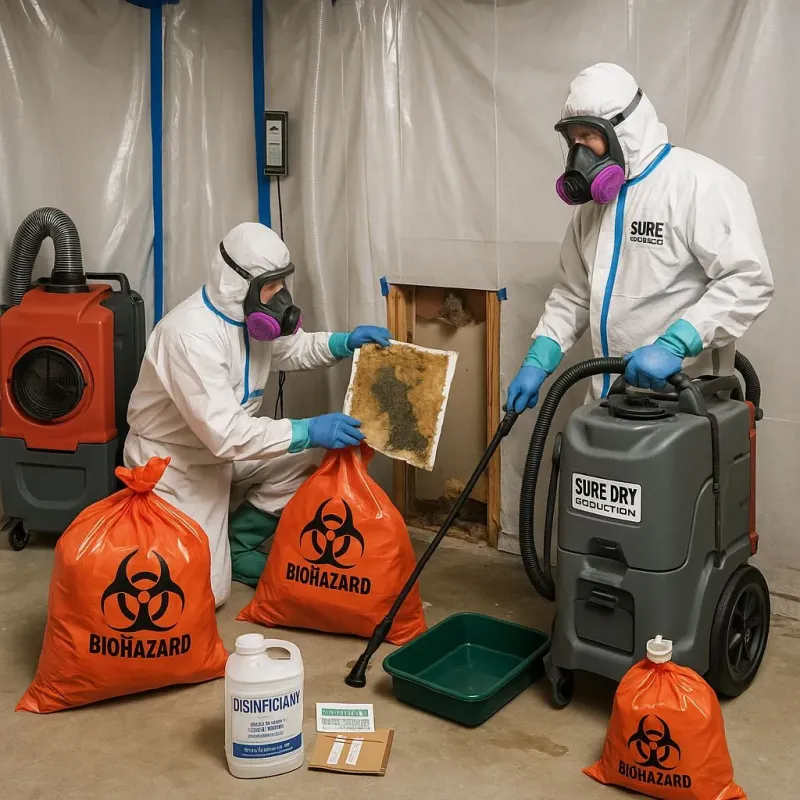 Contaminated Water Handling Protocols process in Kountze, TX