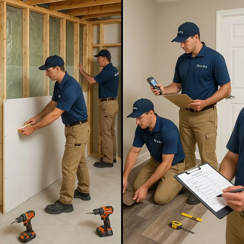 Repairs and Reconstruction process in Kountze, TX