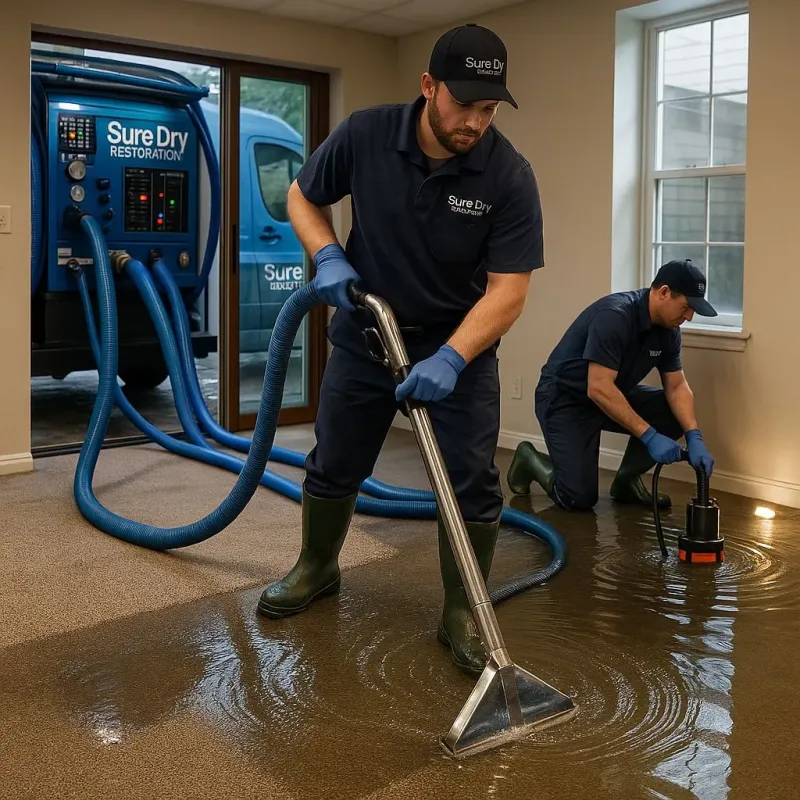 Water Extraction and Removal process in Kountze, TX